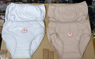 Bragas de señora  (Beige y Blanco) 4 bragas 5€