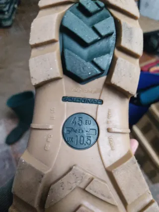 Botas de agua Solognac hombre verdes