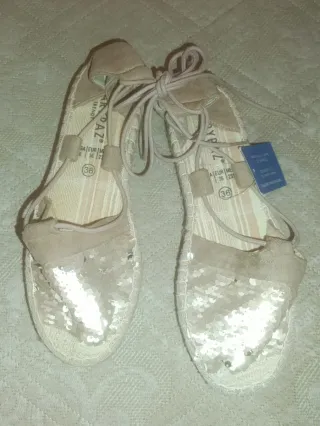 Bonitas zapatillas de esparto
