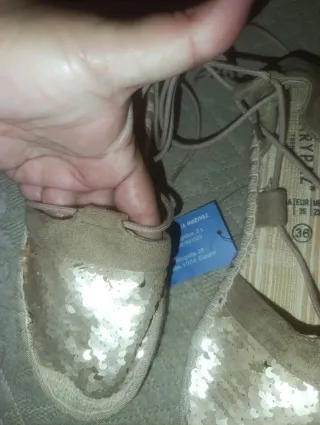 Bonitas zapatillas de esparto