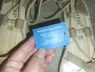 Bonitas zapatillas de esparto