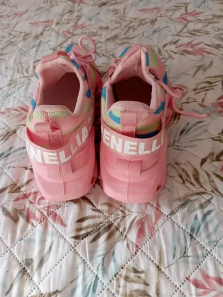 Zapatillas deportivas rosas talla 39