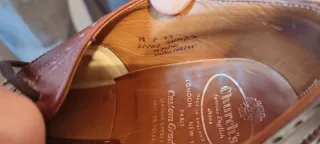 Church's Custom Grade Scarpe in Pelle Marrone