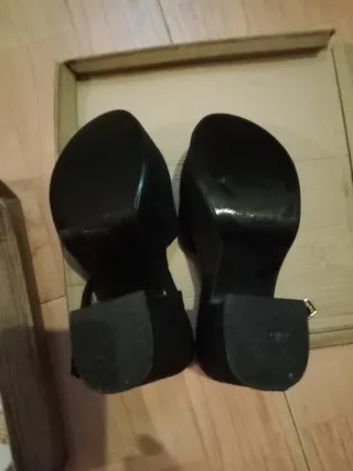 Zapatos de plataforma negros