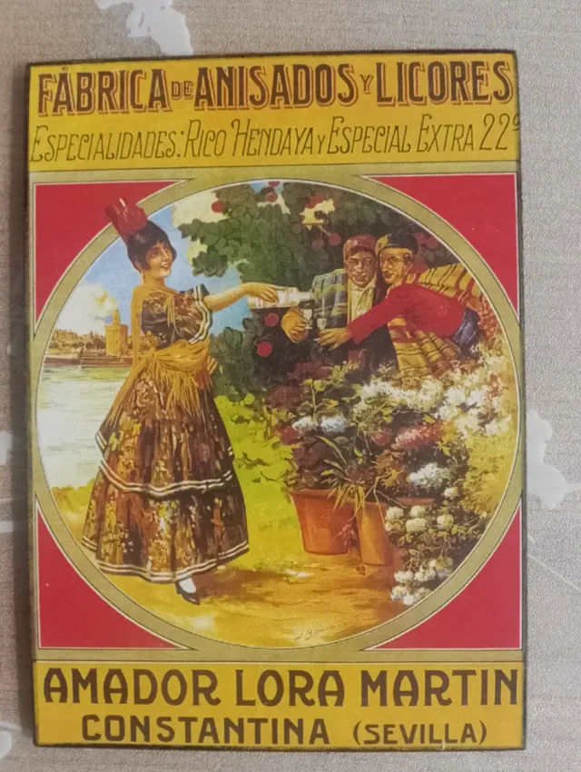 Lote 4 Placas Decorativas Vintage