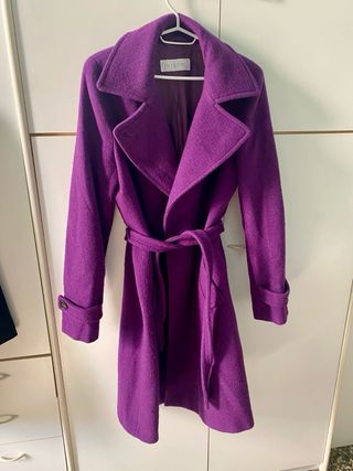 Cappotto di lana Intrend  viola