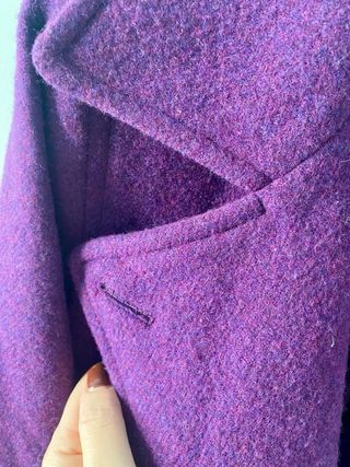 Cappotto di lana Intrend  viola