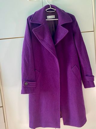 Cappotto di lana Intrend  viola