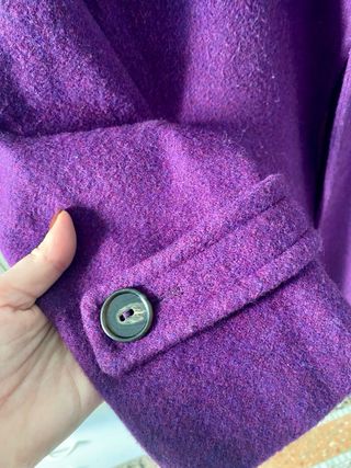 Cappotto di lana Intrend  viola