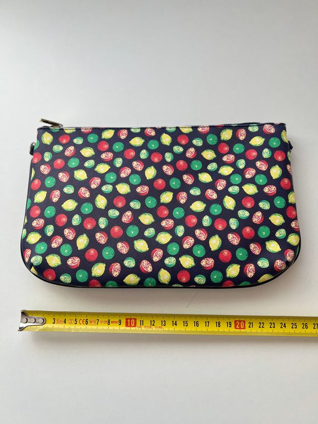 Bolso mini Dolores Promesas estampado frutas
