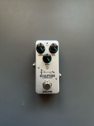 Pedal Compresor NUX Sculpture Guitarra