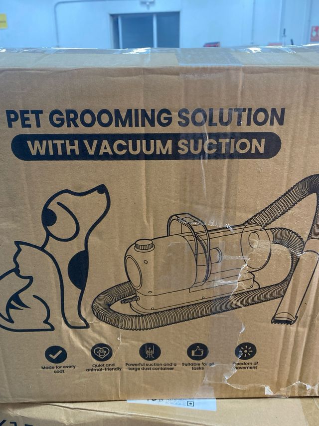 Kit di pulizia per animali domestici 3 in 1 con aspirapolvere