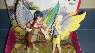 FIGURAS PELICULA BAYALA SERA Y JARO SCHLEICH CAJA