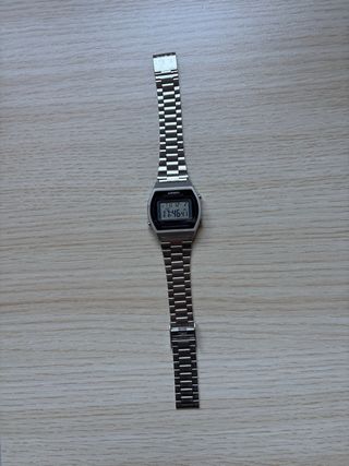 Reloj Casio Digital plateado