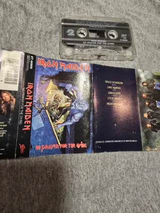 Cassette Iron Maiden No Prayer for the Dying