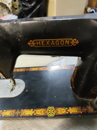 Máquina de coser vintage Hexagon