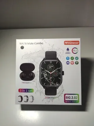 MIQIwear WK76 Mate Combo Smartwatch + TWS