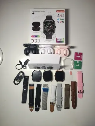 MIQIwear WK76 Mate Combo Smartwatch + TWS