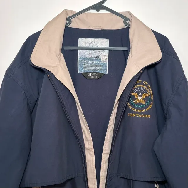 Giacca Vintage Department of Defense Pentagon