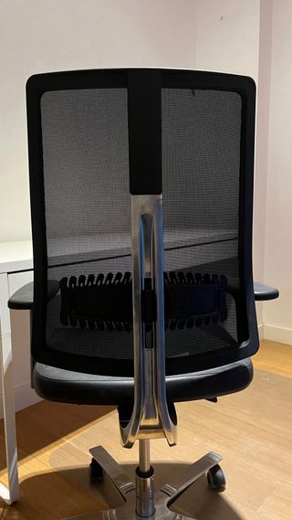 Silla de estudio ergonómica negra