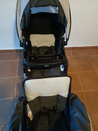 Carrito doble bebé