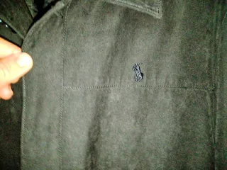 Chaqueta Ralph Lauren Gamuza Marrón Elegante