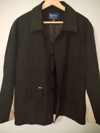 Chaqueta Ralph Lauren Gamuza Marrón Elegante