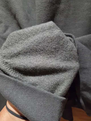 Sudadera Bershka color caqui oscuro Talla M