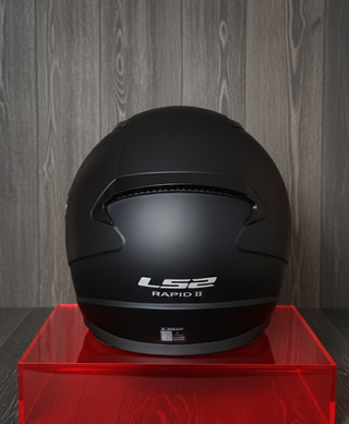 Casco Moto Negro Mate LS2 Talla L