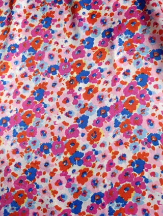 Conjunto falda y camisa azul