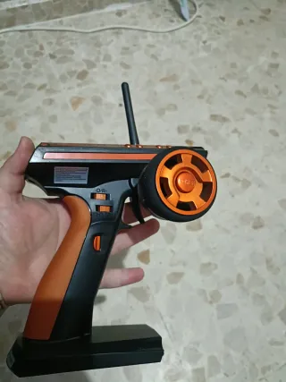 Coche RC batería y gasolina