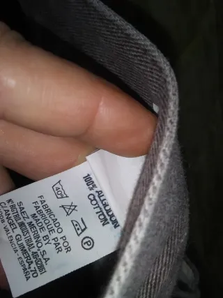 Pantalón Lois Talla 54 Gris