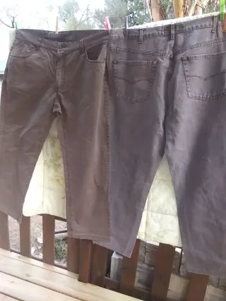 Pantalón Lois Talla 54 Gris