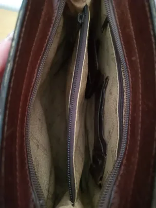 Borsa Gianni Conti pelle marrone