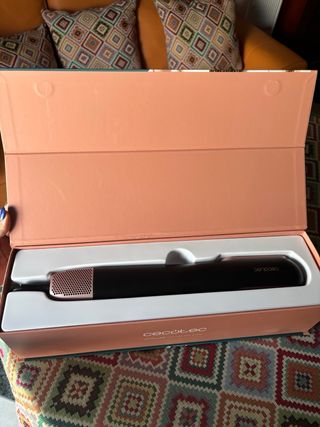 Cecotec Plancha y Secador de Aire 2 en 1 Negro