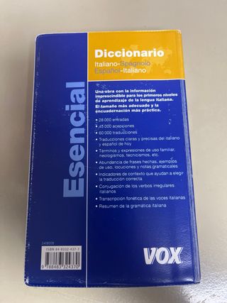 Diccionario Esencial Espanol-italiano (Spanish ...