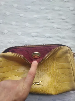 Bolsito Bimba y Lola Cocodrilo Amarillo