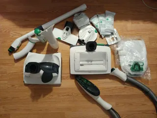 Aspiradora + todos los complementos