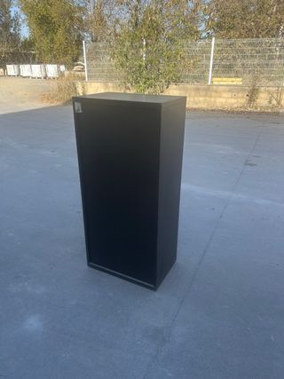 Estantería wengué con 2 cajones