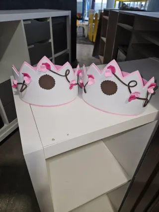 Coronas de Goma eva profesionales.