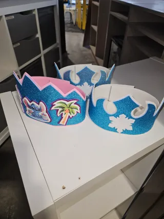 Coronas de Goma eva profesionales.