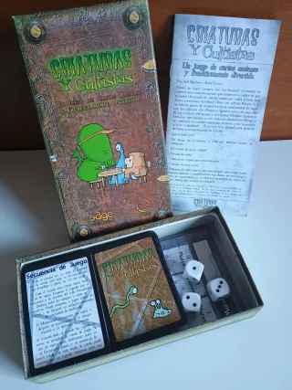 Criaturas y Cultistas Juego de Cartas