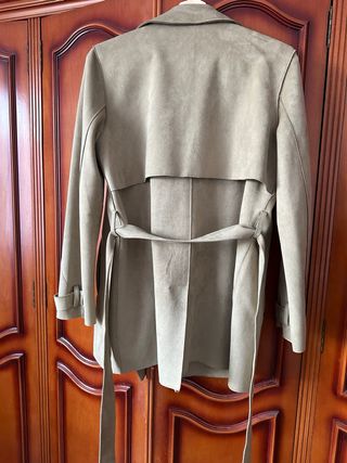 Chaqueta Zara Verde Oliva