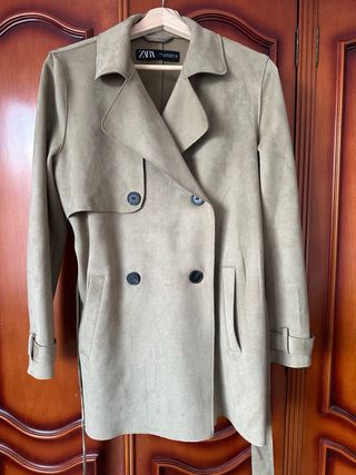 Chaqueta Zara Verde Oliva