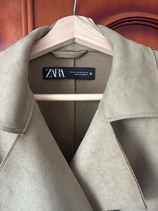 Chaqueta Zara Verde Oliva