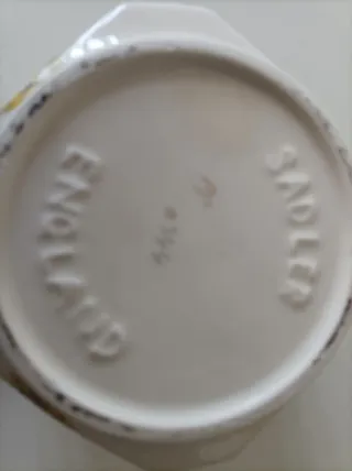 Tarro Sadler porcelana inglés