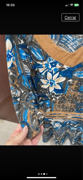 Vestido estampado LIPUPY corto