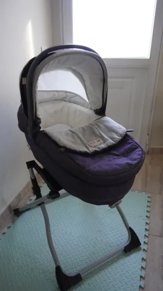 Trío Carrito Peg Perego Azul