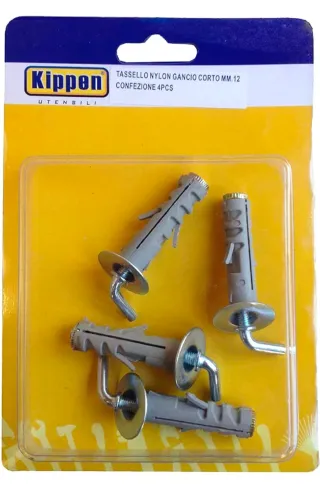 4 Tasselli per Fissaggio ad Espansione da mm.12