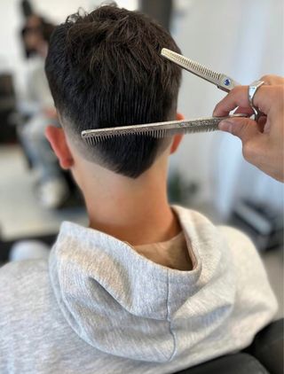 servicio de barbería